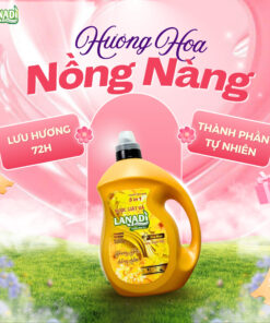 Nước giặt xả lanadi hương nồng nàn