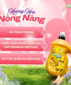 Nước giặt xả lanadi hương nồng nàn