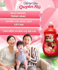 Nước giặt xả lanadi hương quyến rũ