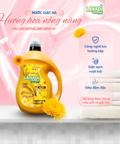 Nước giặt xả lanadi hương nồng nàn