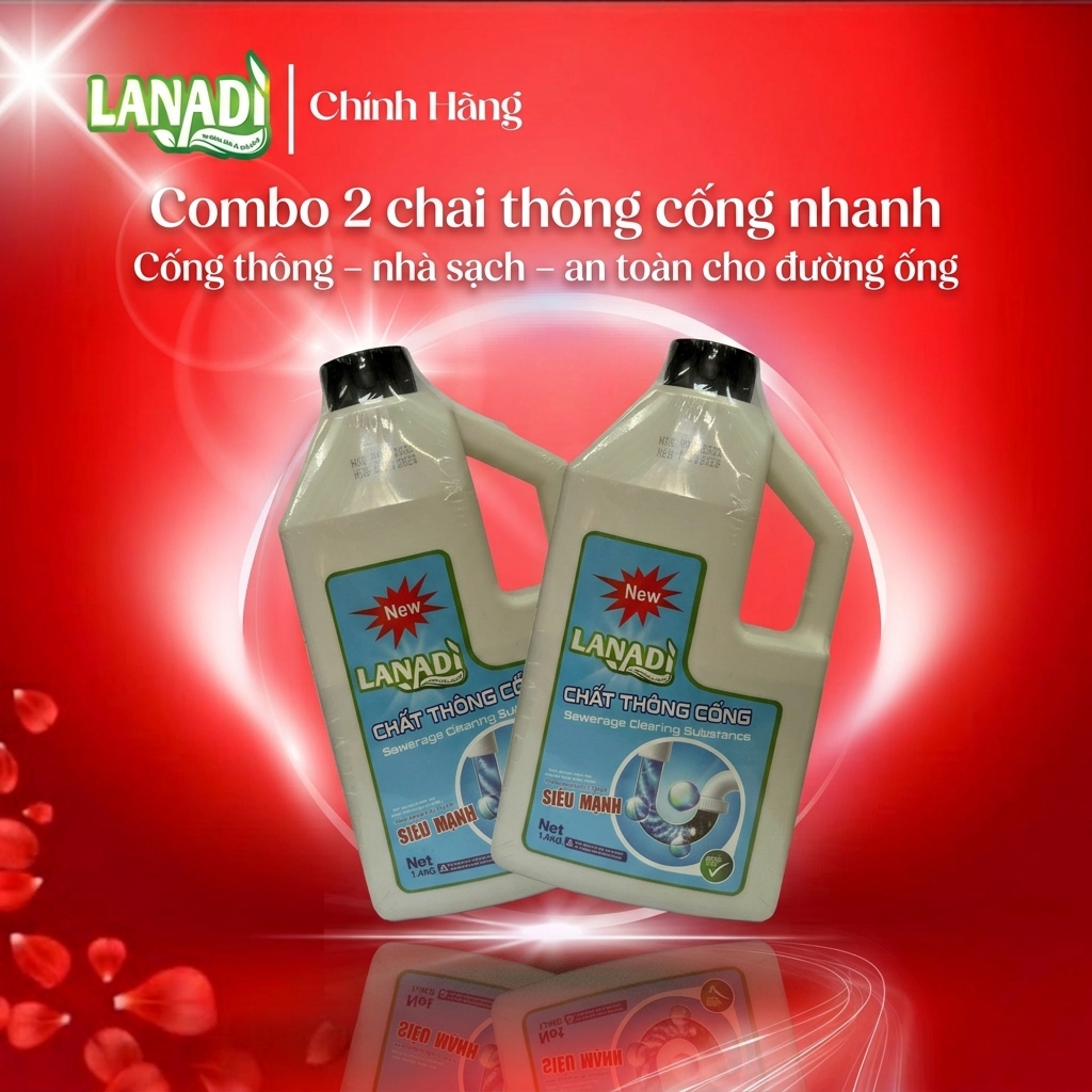 nước thông cống Lanadi